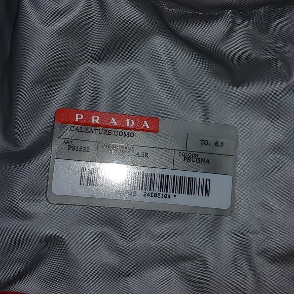 Purple Prada Shoes/Sneakers! 6.5-8 - Picture 11 of 12